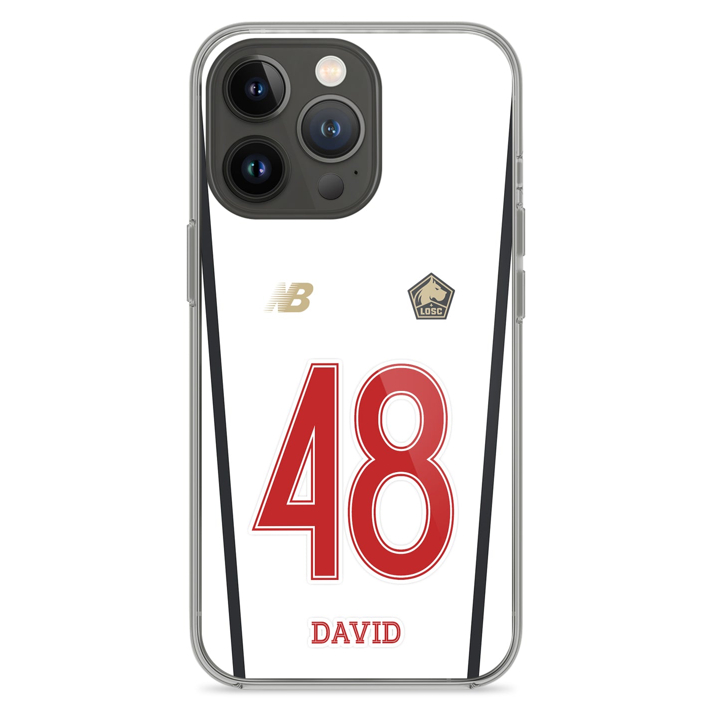 Personalisierte LOSC Lille Handyhülle - 1instaphone