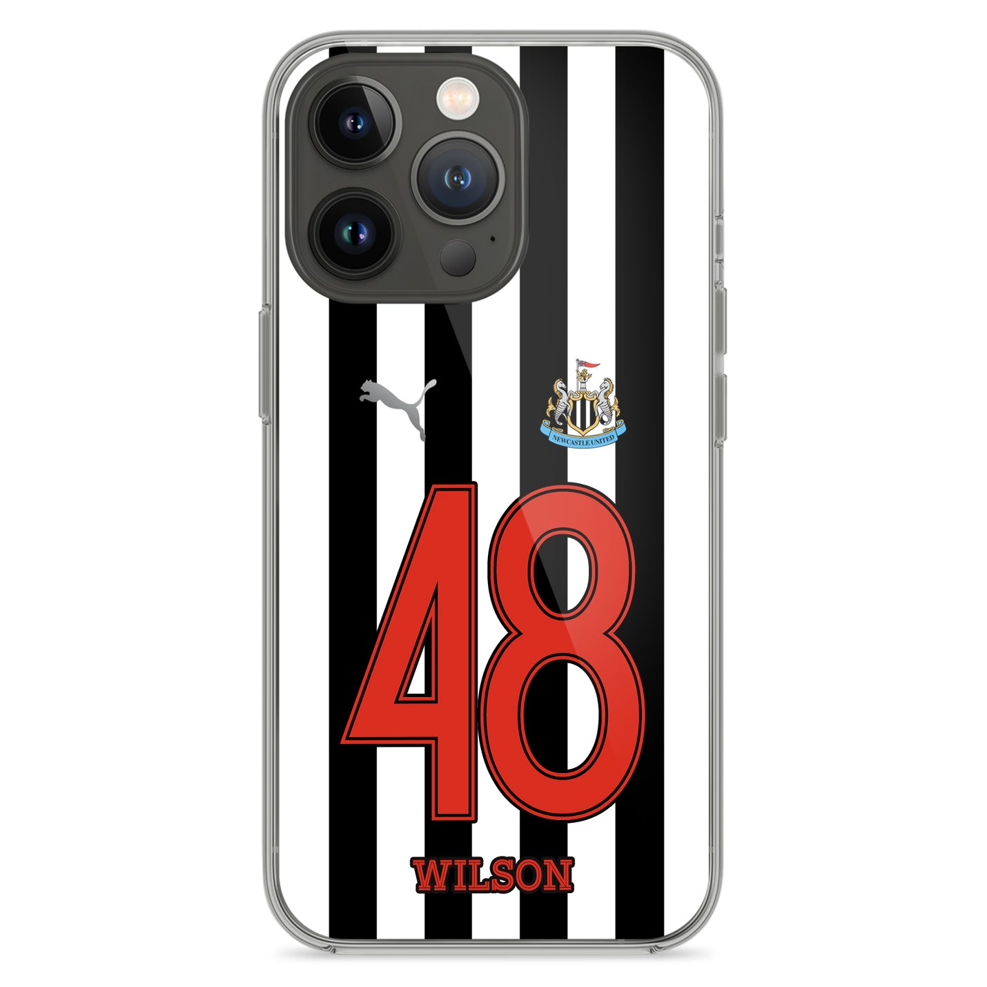 Personalisierte Newcastle United Handyhülle - 1instaphone