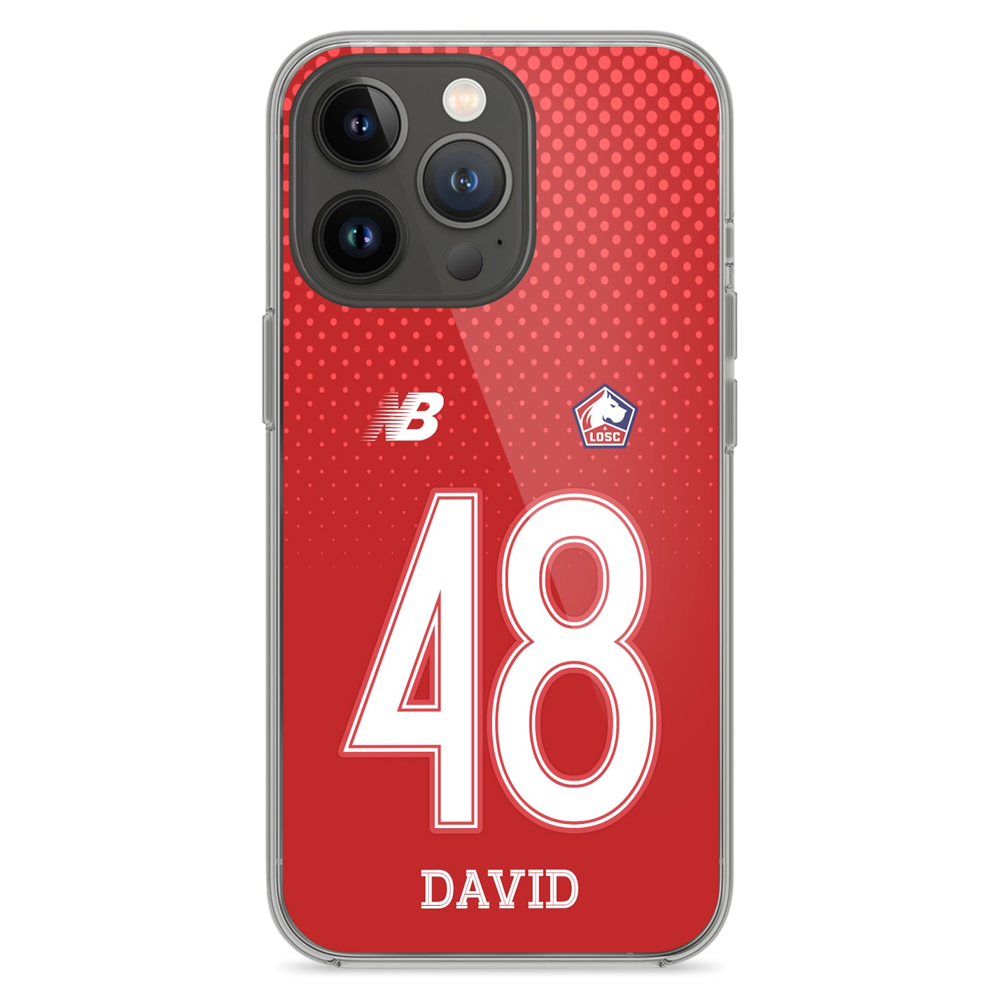 Personalisierte LOSC Lille Handyhülle - 1instaphone
