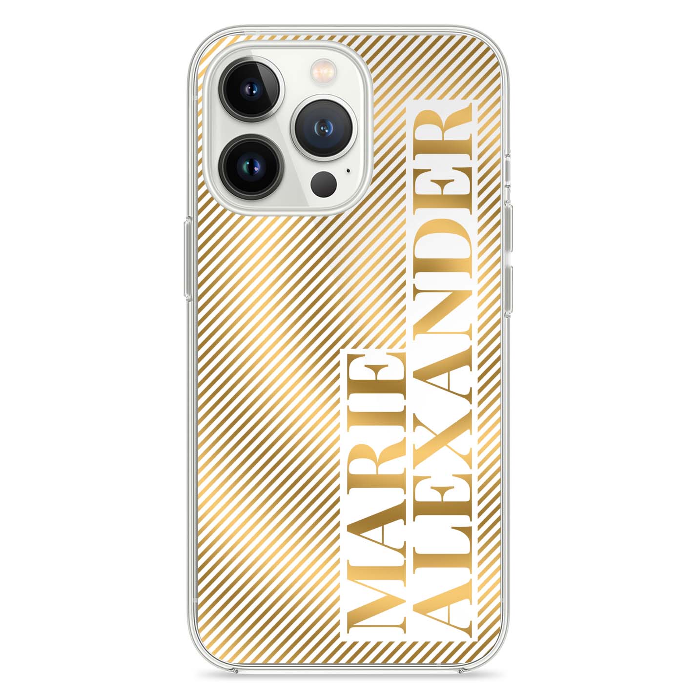Personalisierte 3D Couple Lines Handyhülle - 1instaphone
