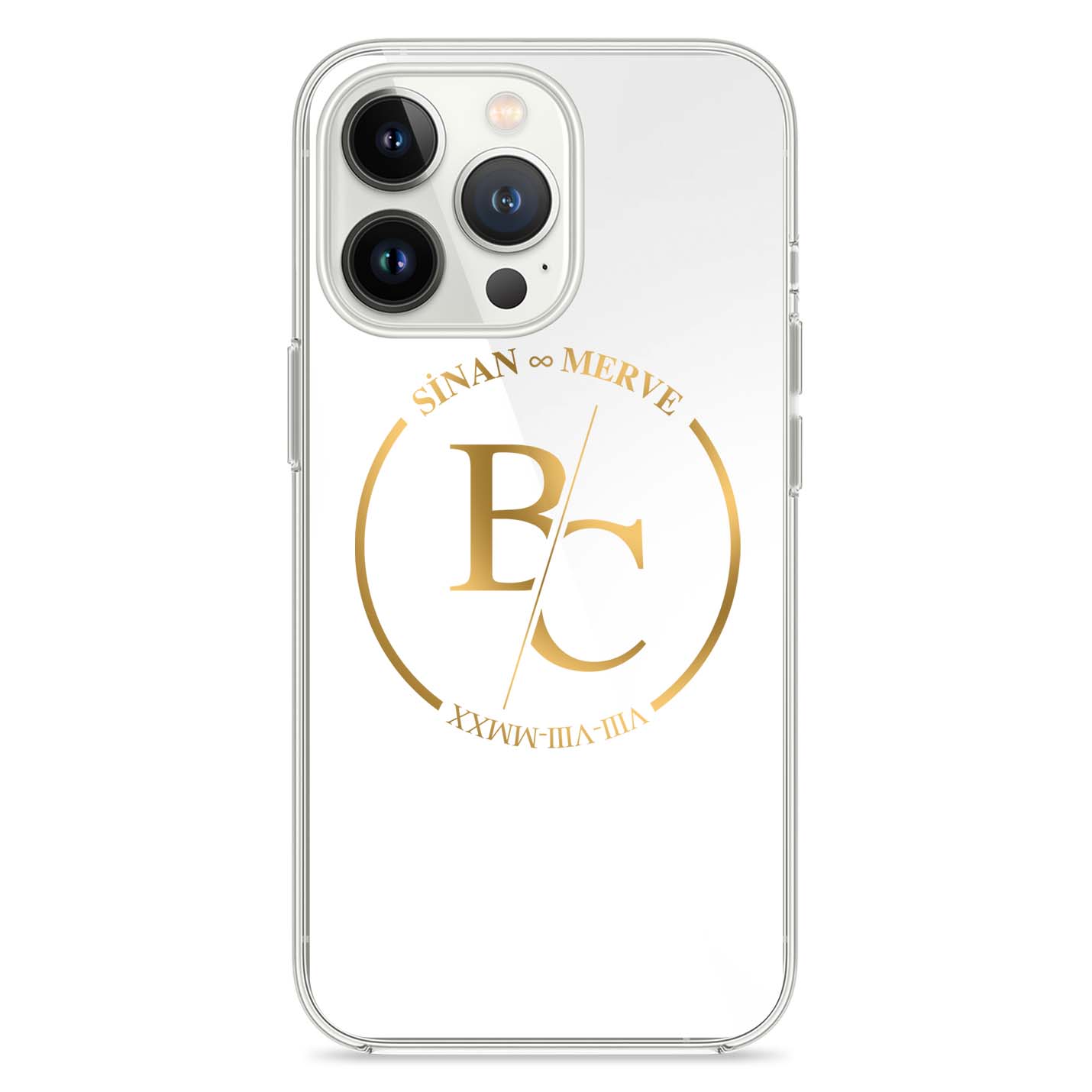 Round Couple Case - 1instaphone