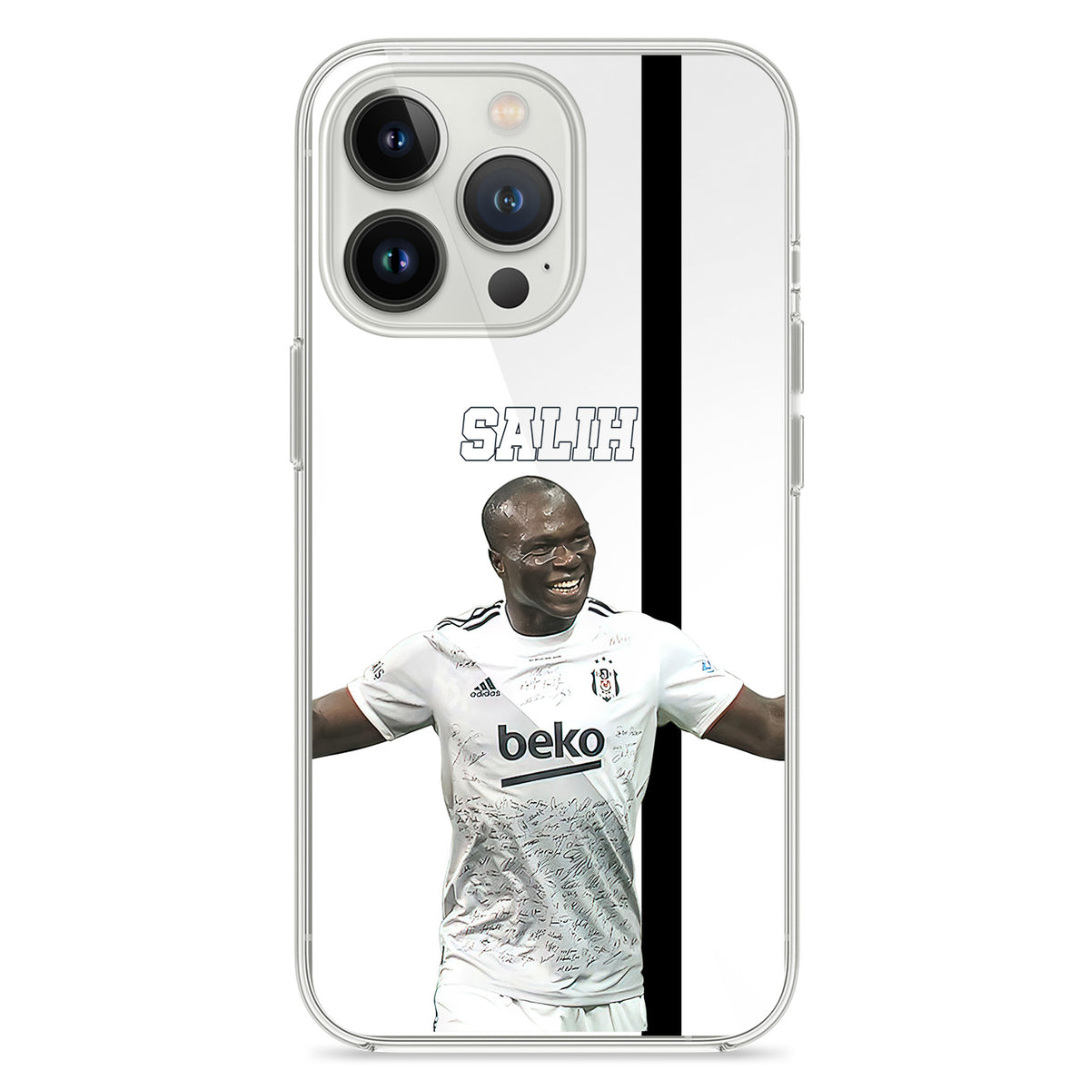 Vincent Aboubakar Beşiktaş Handyhülle mit Name - 1instaphone