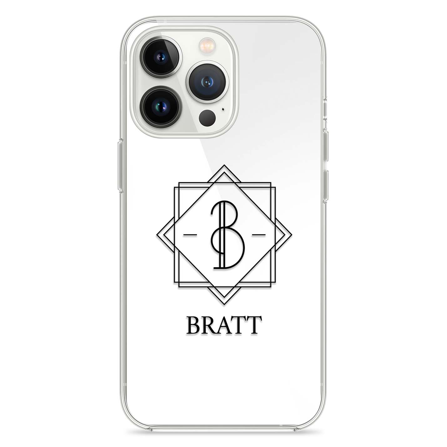Personalisierte Handyhülle mit Name 3D - 1instaphone