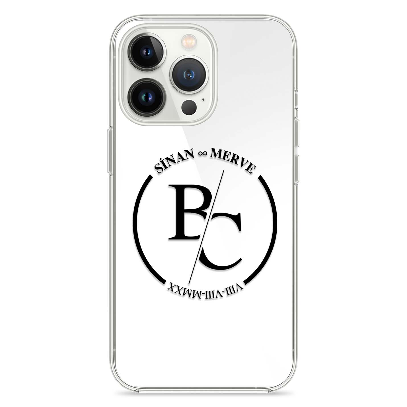 Round Couple Case - 1instaphone