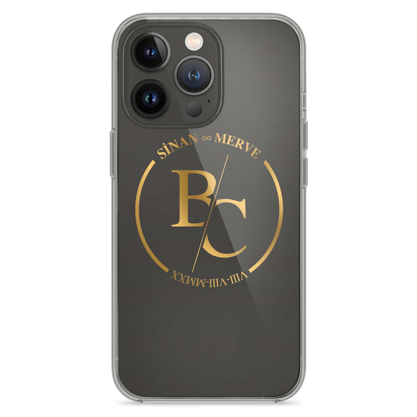 Round Couple Case - 1instaphone