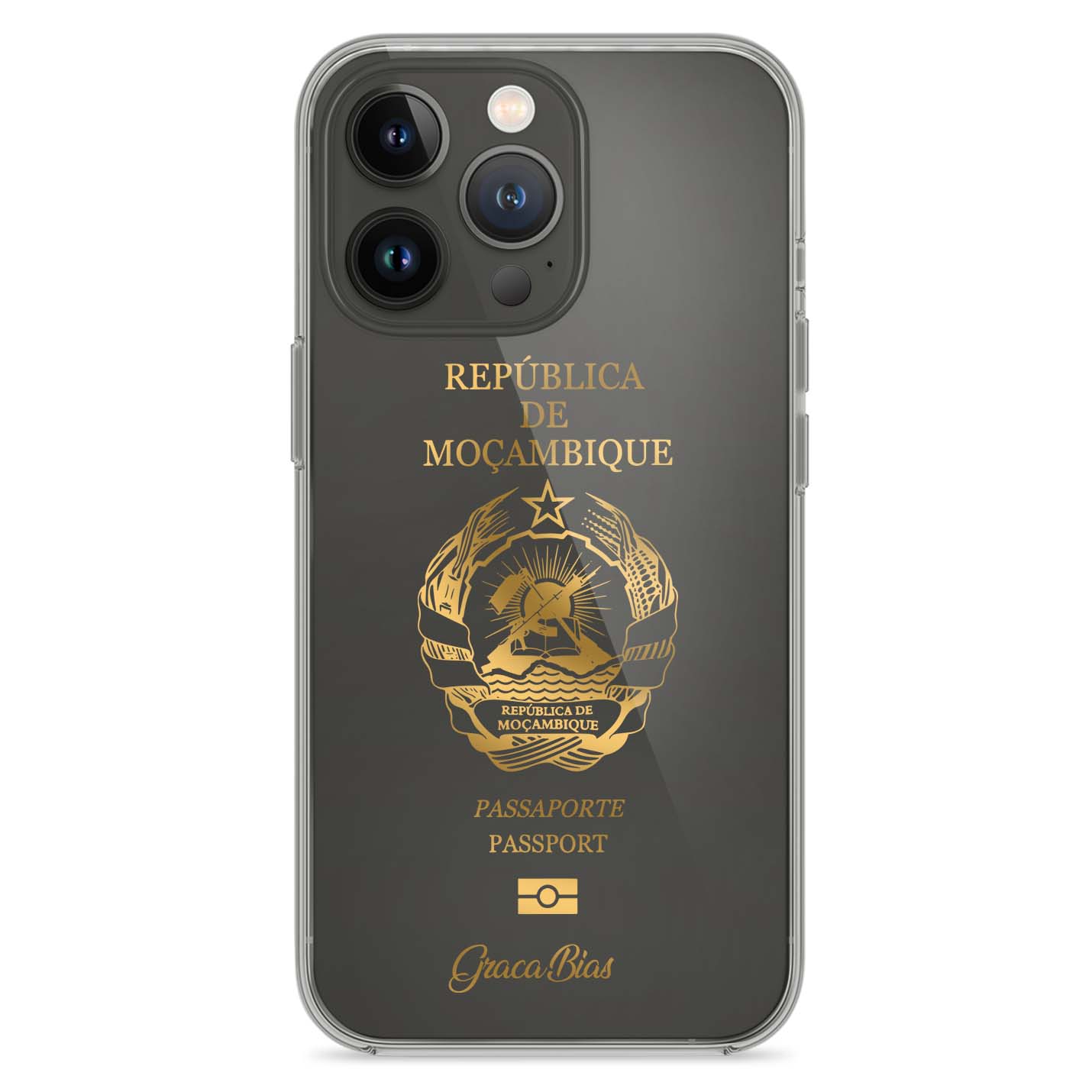 Handyhüllen mit Reisepass - Mosambik - 1instaphone