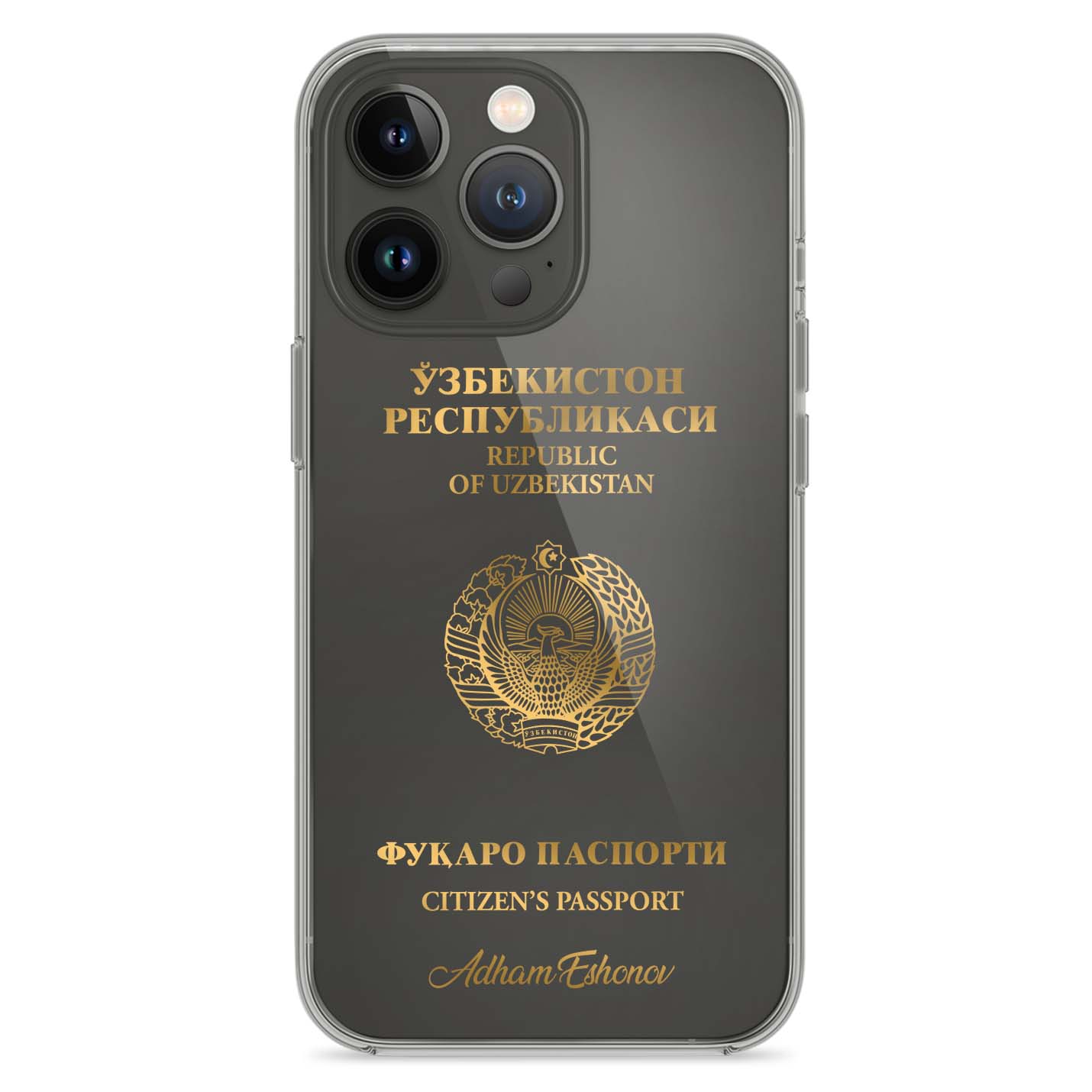 Handyhüllen mit Reisepass - Usbekistan - 1instaphone