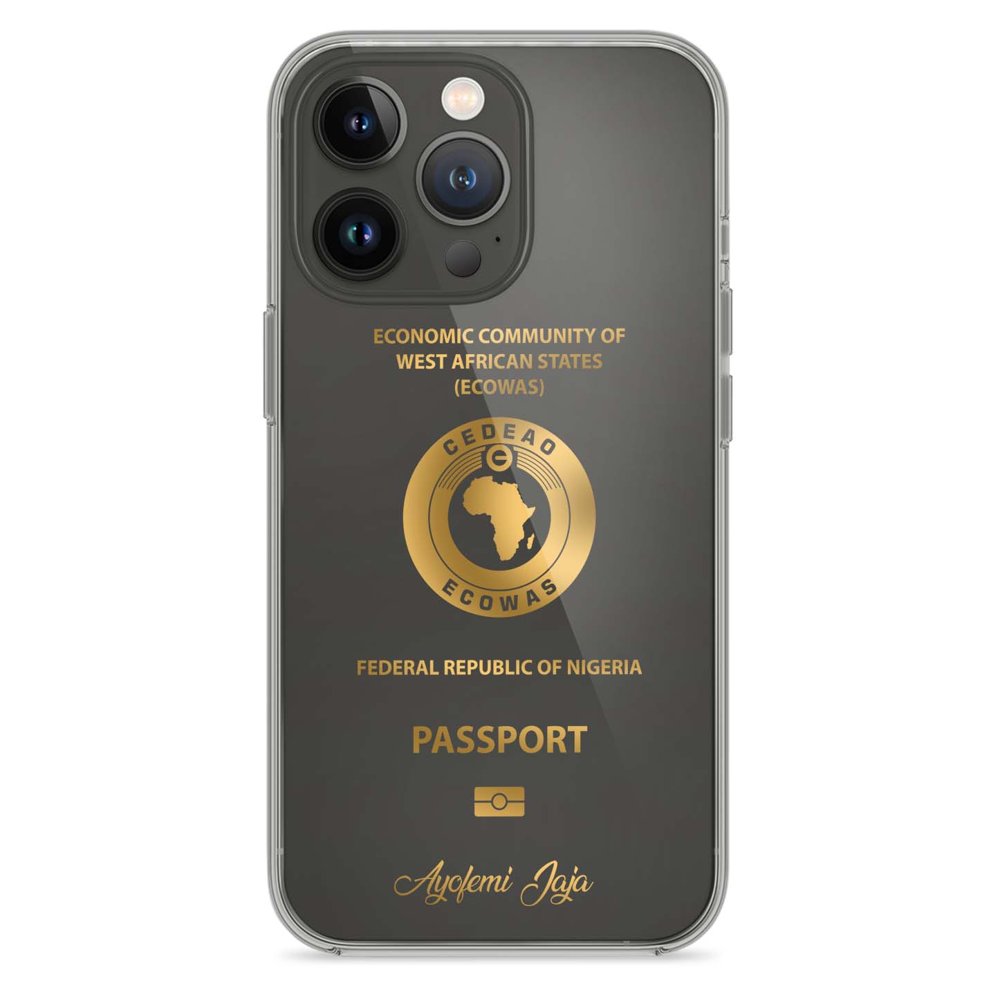 Handyhüllen mit Reisepass - Nigeria - 1instaphone