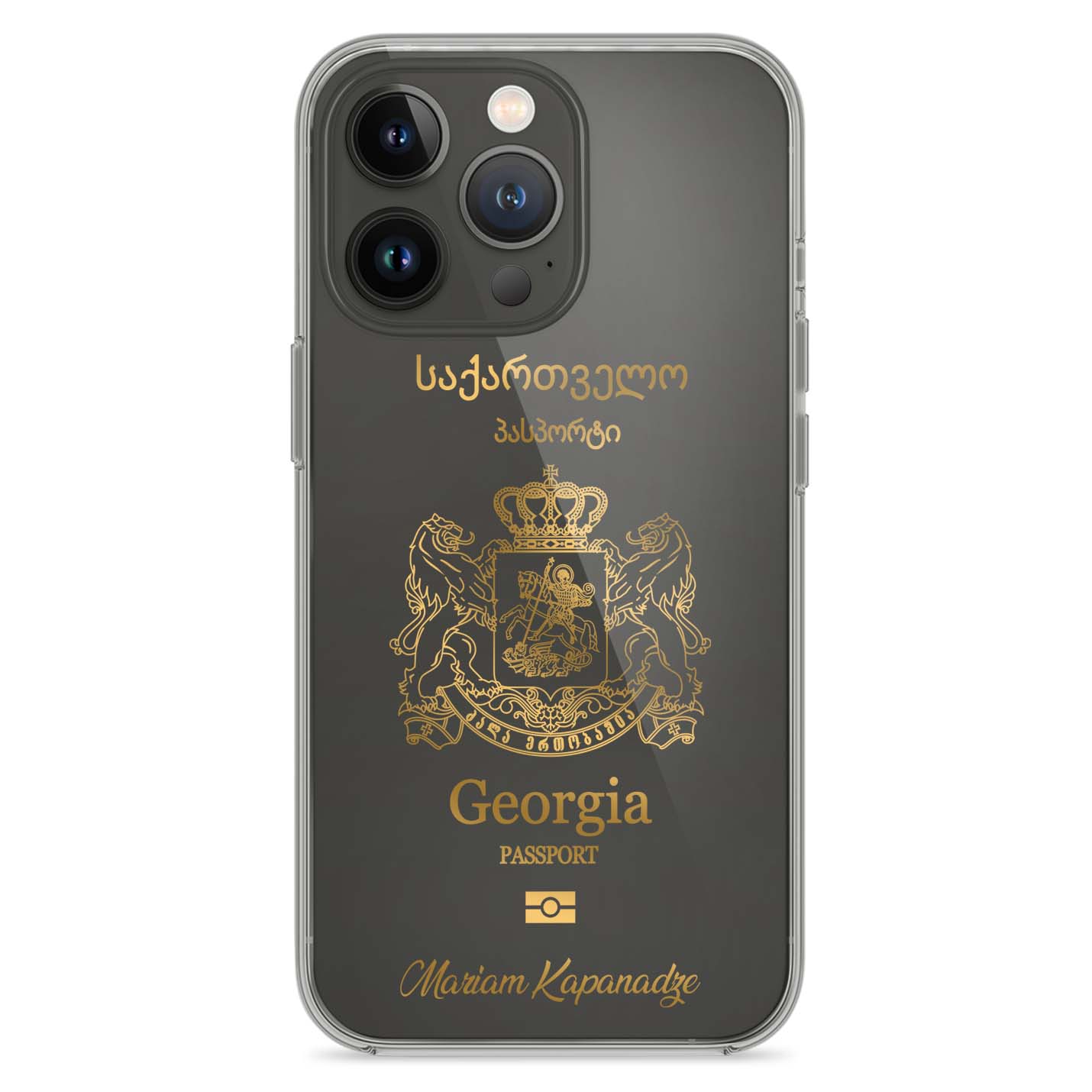 Handyhüllen mit Reisepass - Georgien - 1instaphone