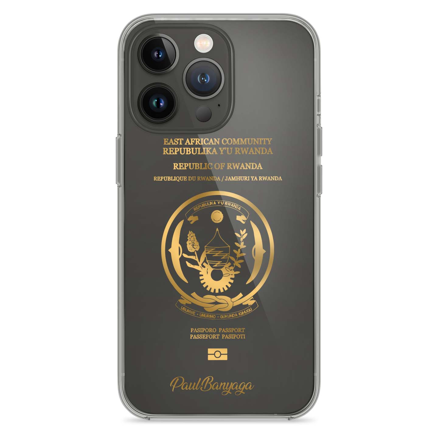 Handyhüllen mit Reisepass - Ruanda - 1instaphone