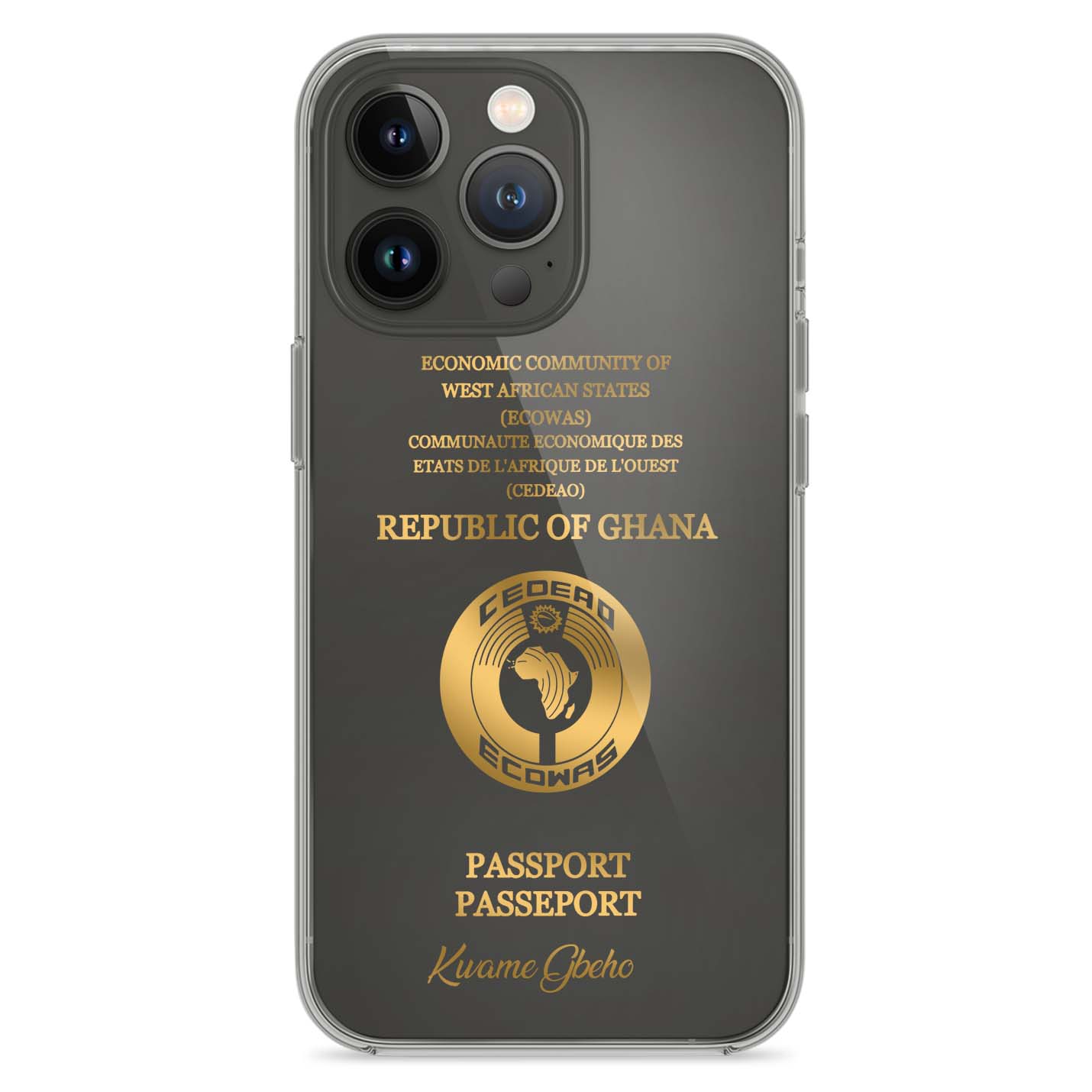 Handyhüllen mit Reisepass - Ghana - 1instaphone