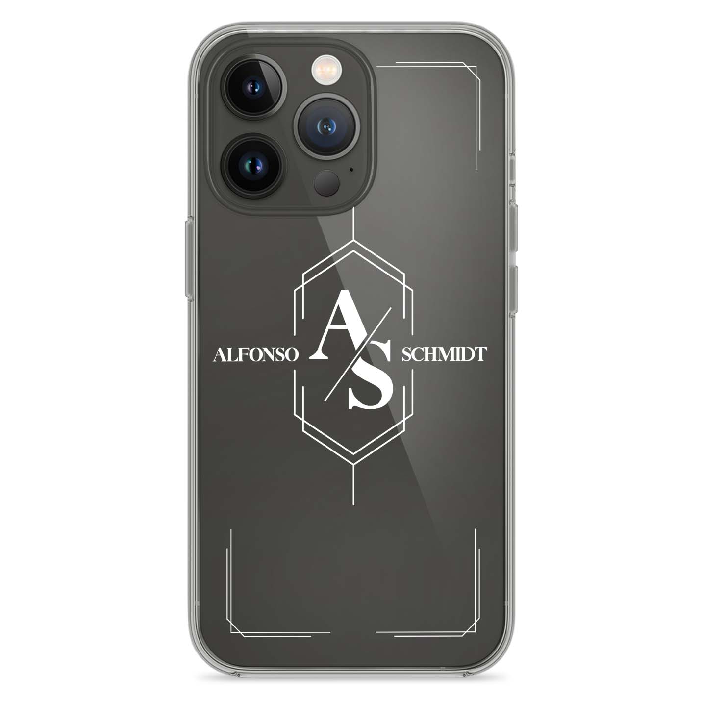 Personalisierte Handyhülle mit Name 3D - 1instaphone