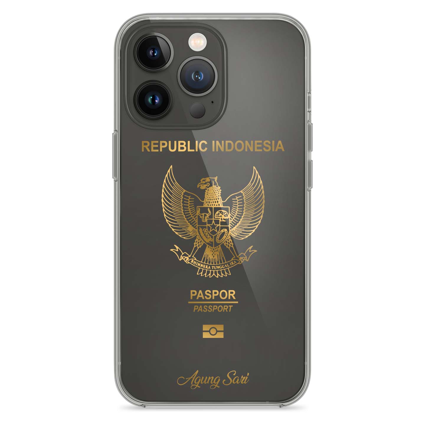 Handyhüllen mit Reisepass - Indonesien - 1instaphone
