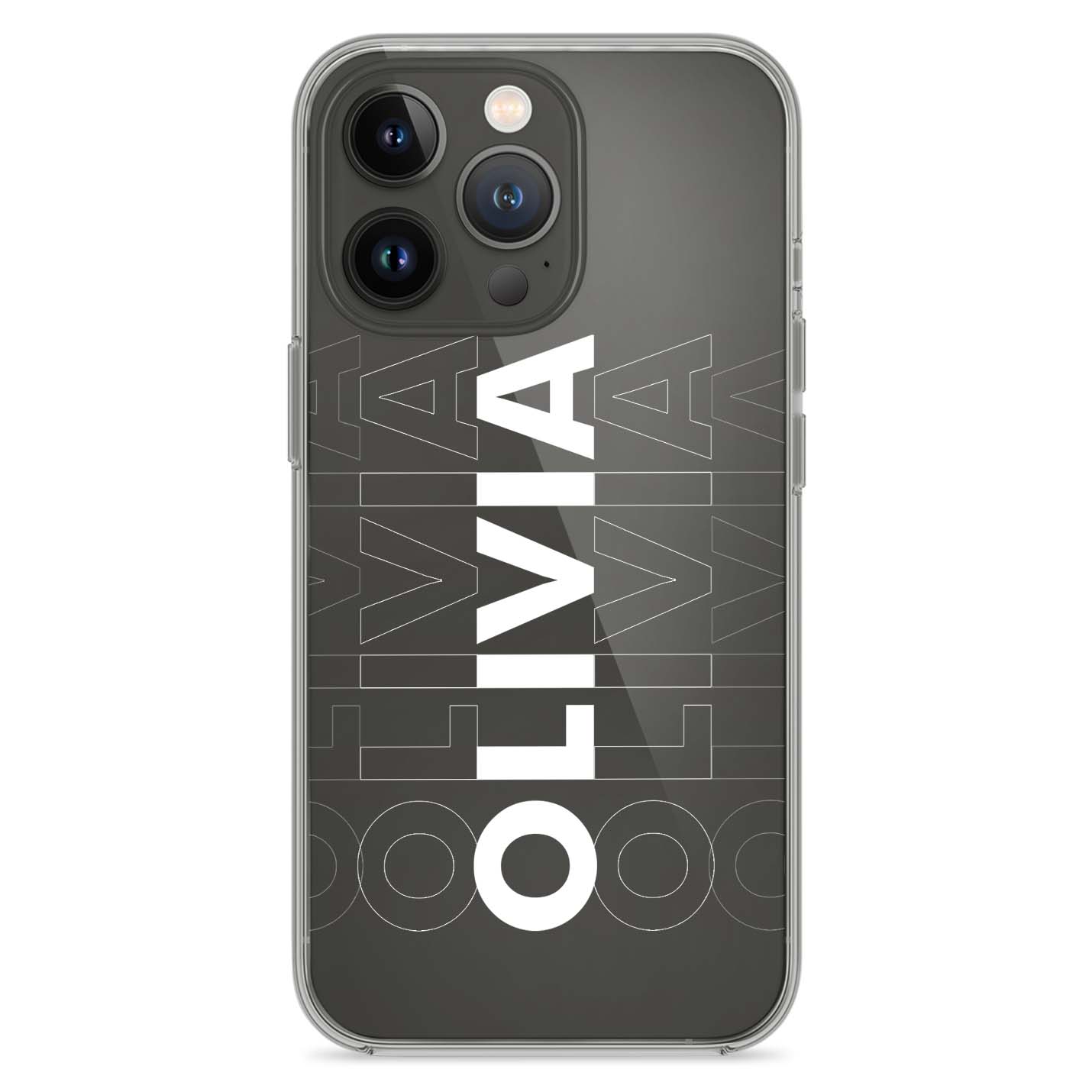 Personalisierte Handyhülle mit Name 3D - 1instaphone