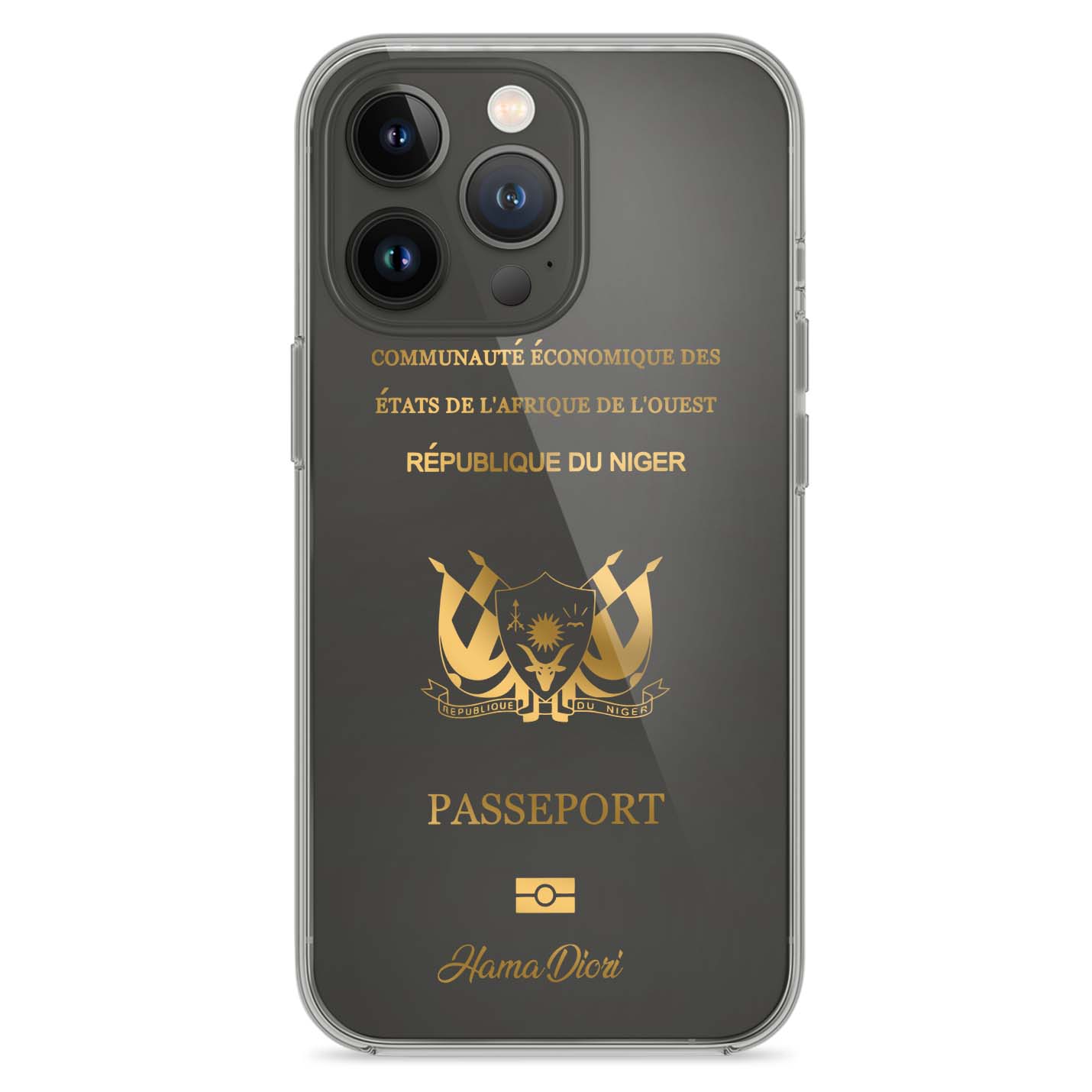 Handyhüllen mit Reisepass - Niger - 1instaphone