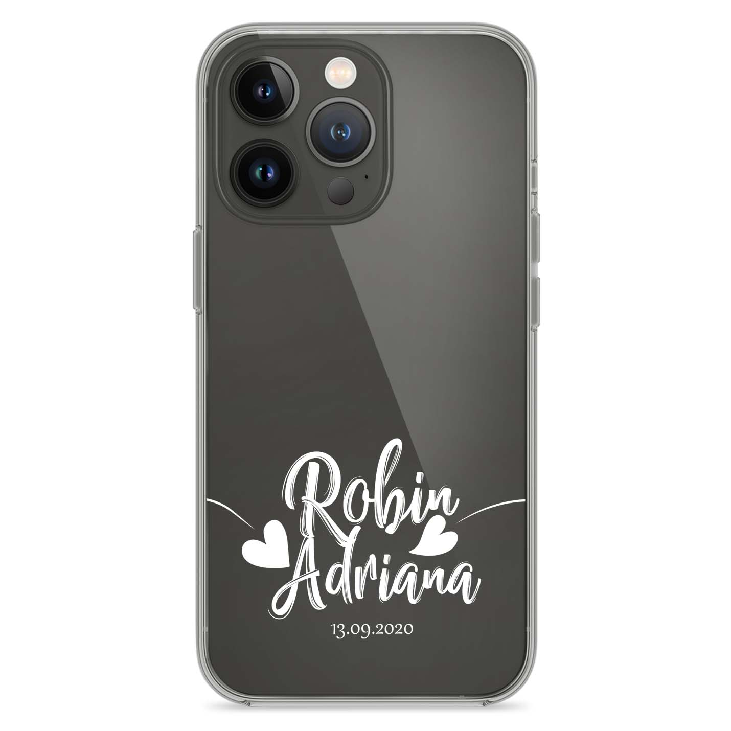 Personalisierte 3D Couple Elegant Handyhülle - 1instaphone