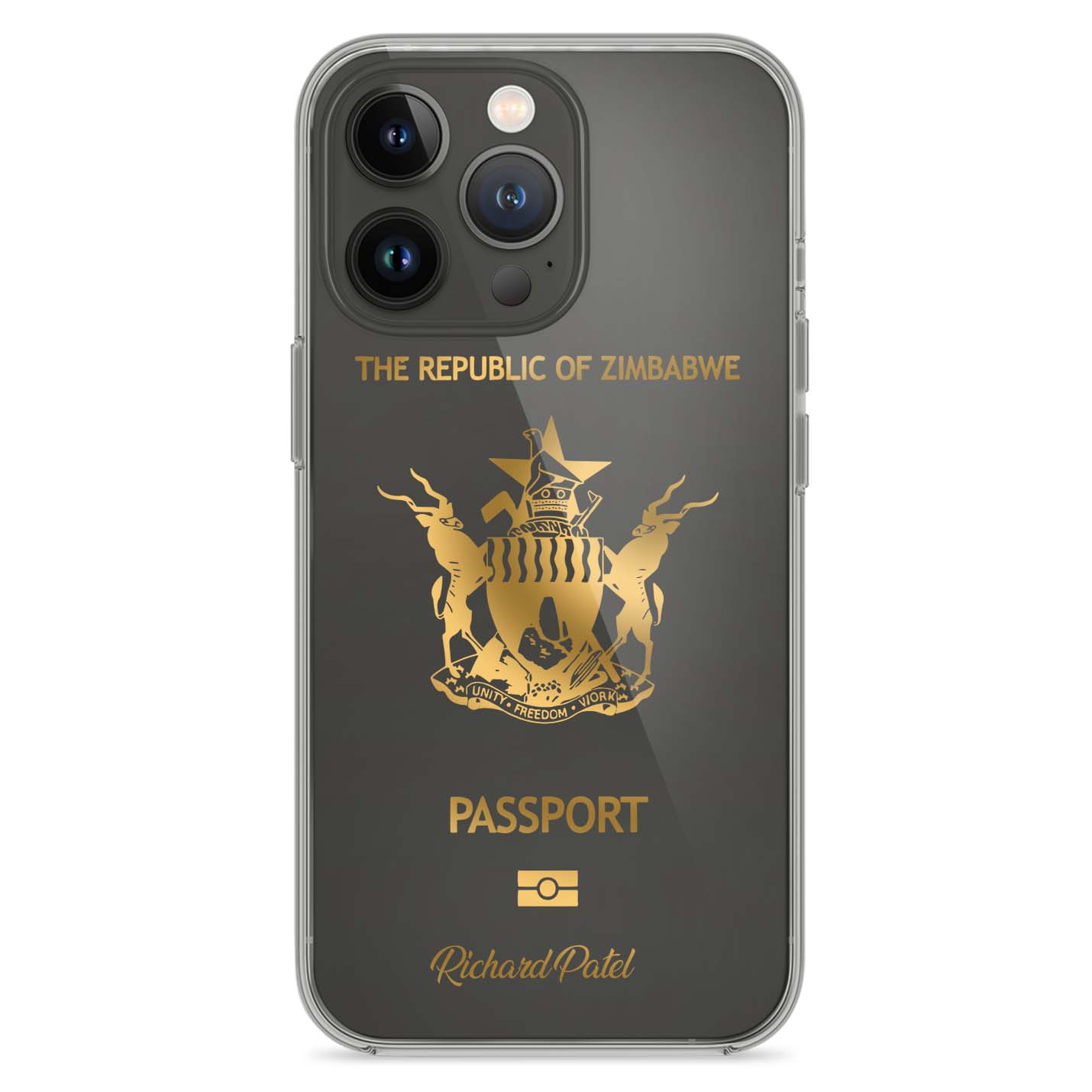 Handyhüllen mit Reisepass - Simbabwe - 1instaphone