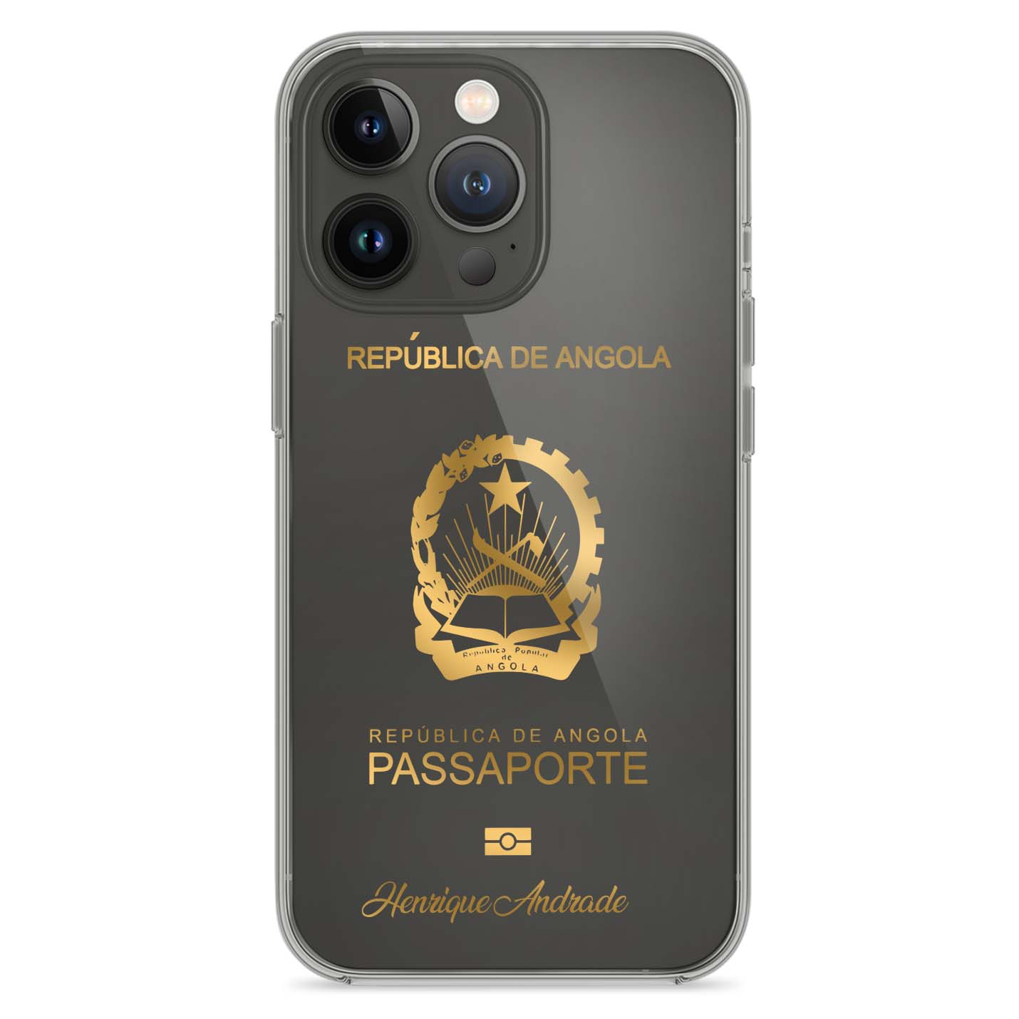 Handyhüllen mit Reisepass - Angola - 1instaphone