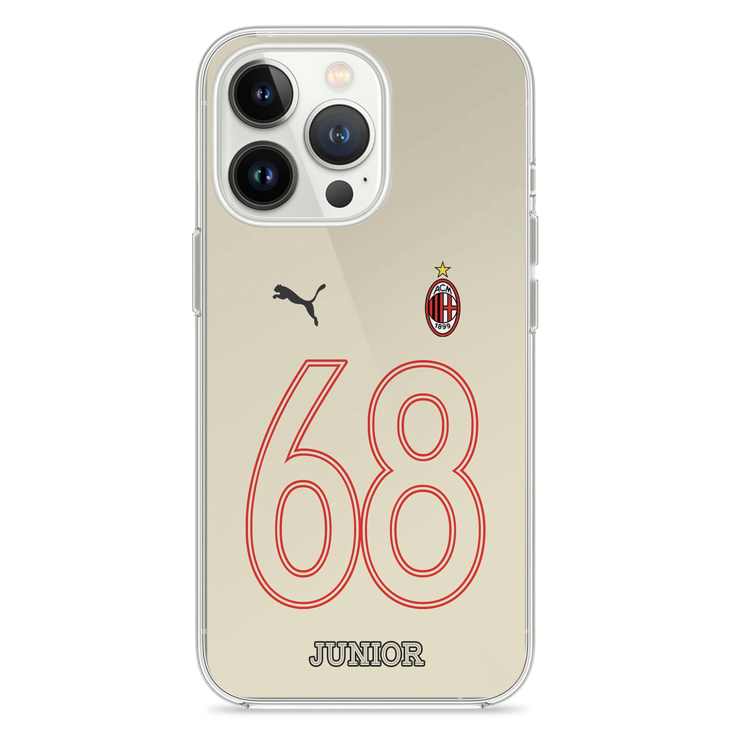 Personalisierte AC Milan Handyhülle - 1instaphone