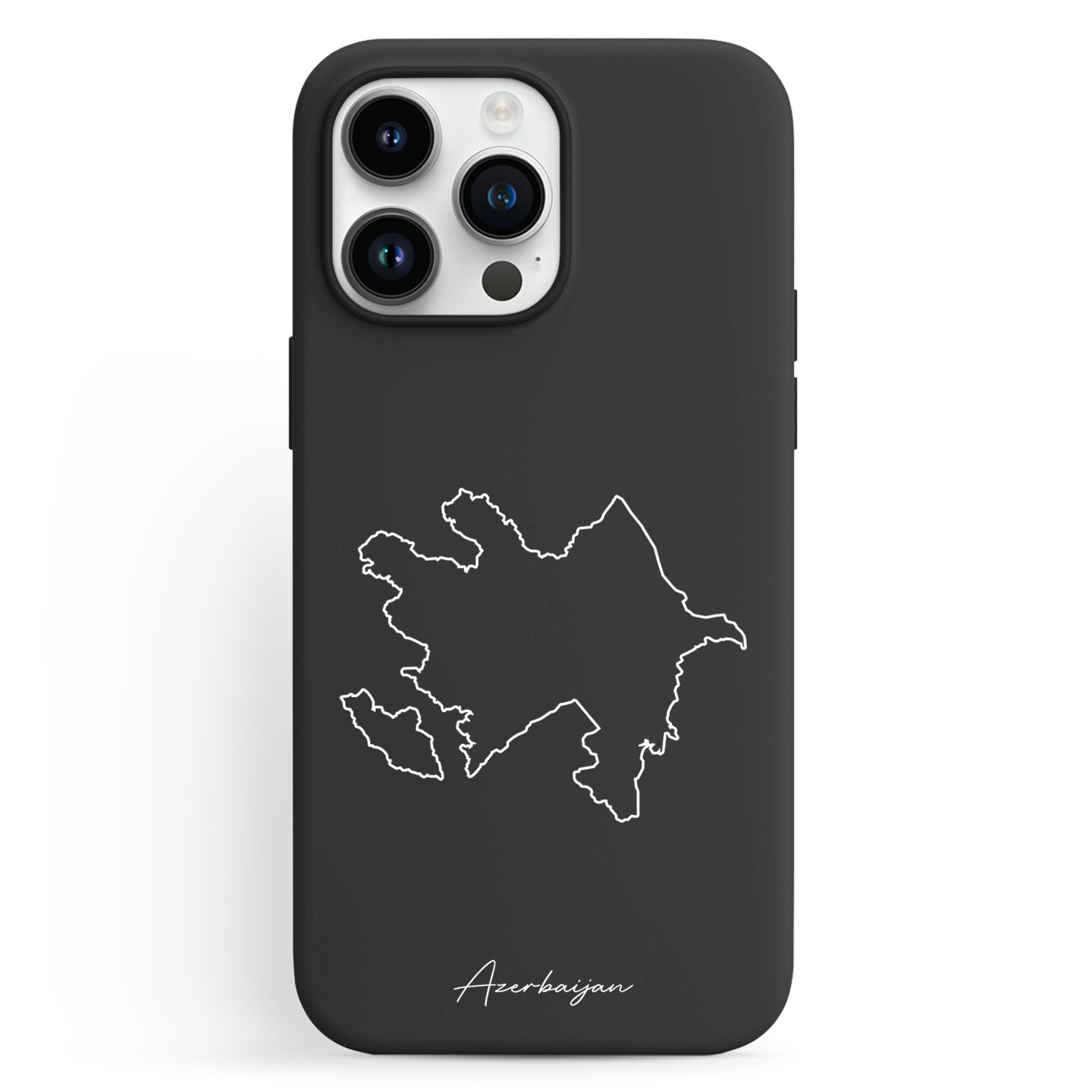 Handyhüllen mit Landkarte - Azerbaijan - 1instaphone