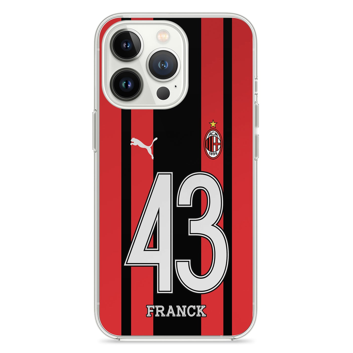 Personalisierte AC Milan Handyhülle - 1instaphone