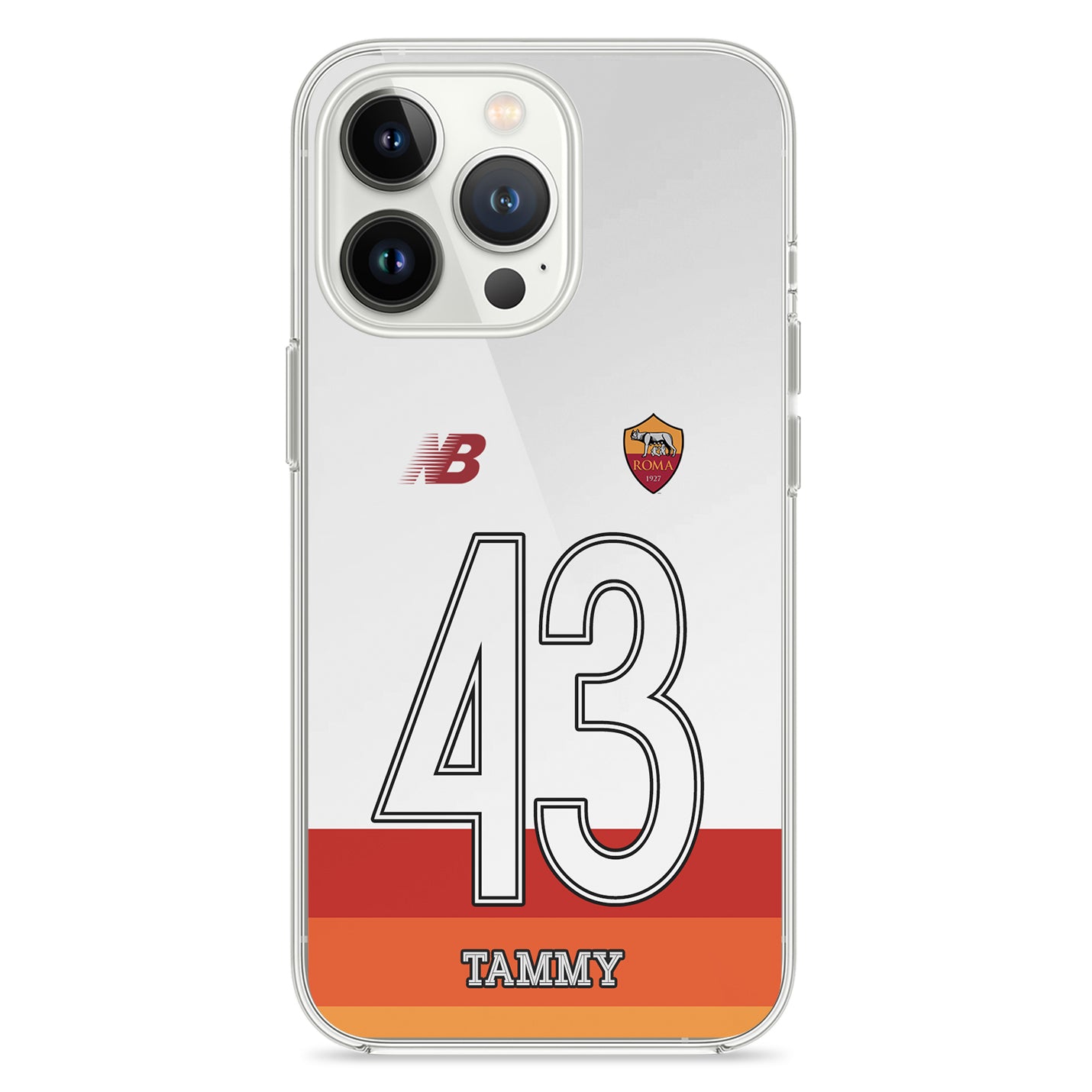 Personalisierte AS Roma Handyhülle - 1instaphone