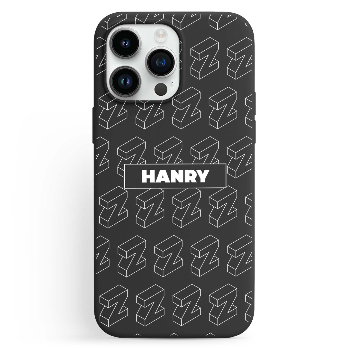 Personalisierte 3D Isometric Handyhülle - 1instaphone