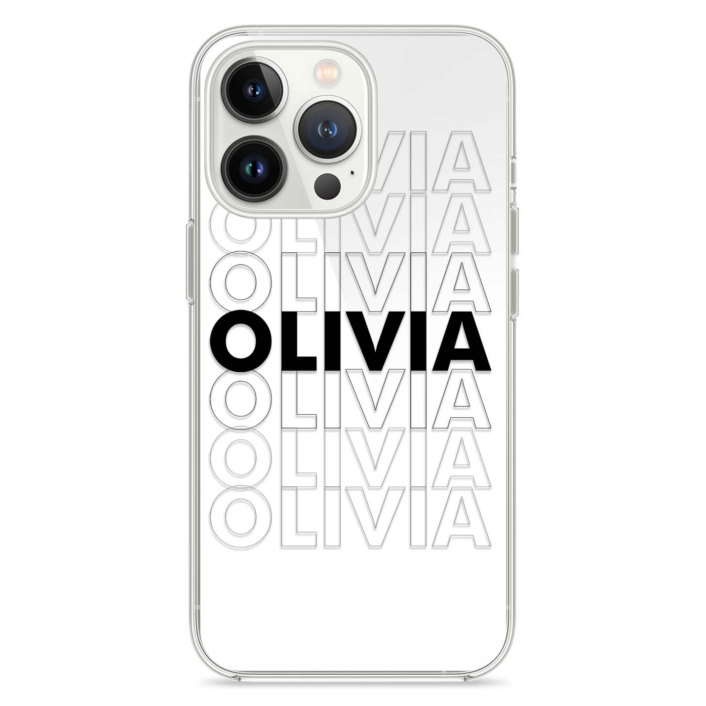 Personalisierte Handyhülle mit Name 3D - 1instaphone