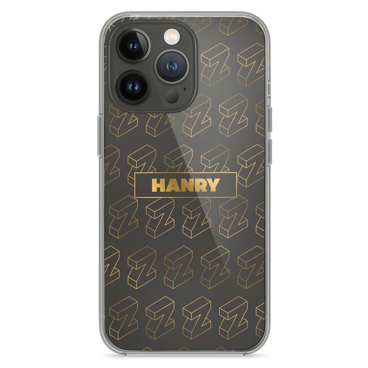 Personalisierte 3D Isometric Handyhülle - 1instaphone