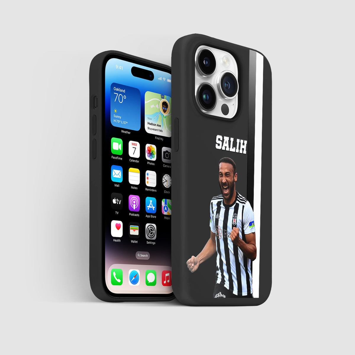 Cenk Tosun Beşiktaş Handyhülle mit Name - 1instaphone