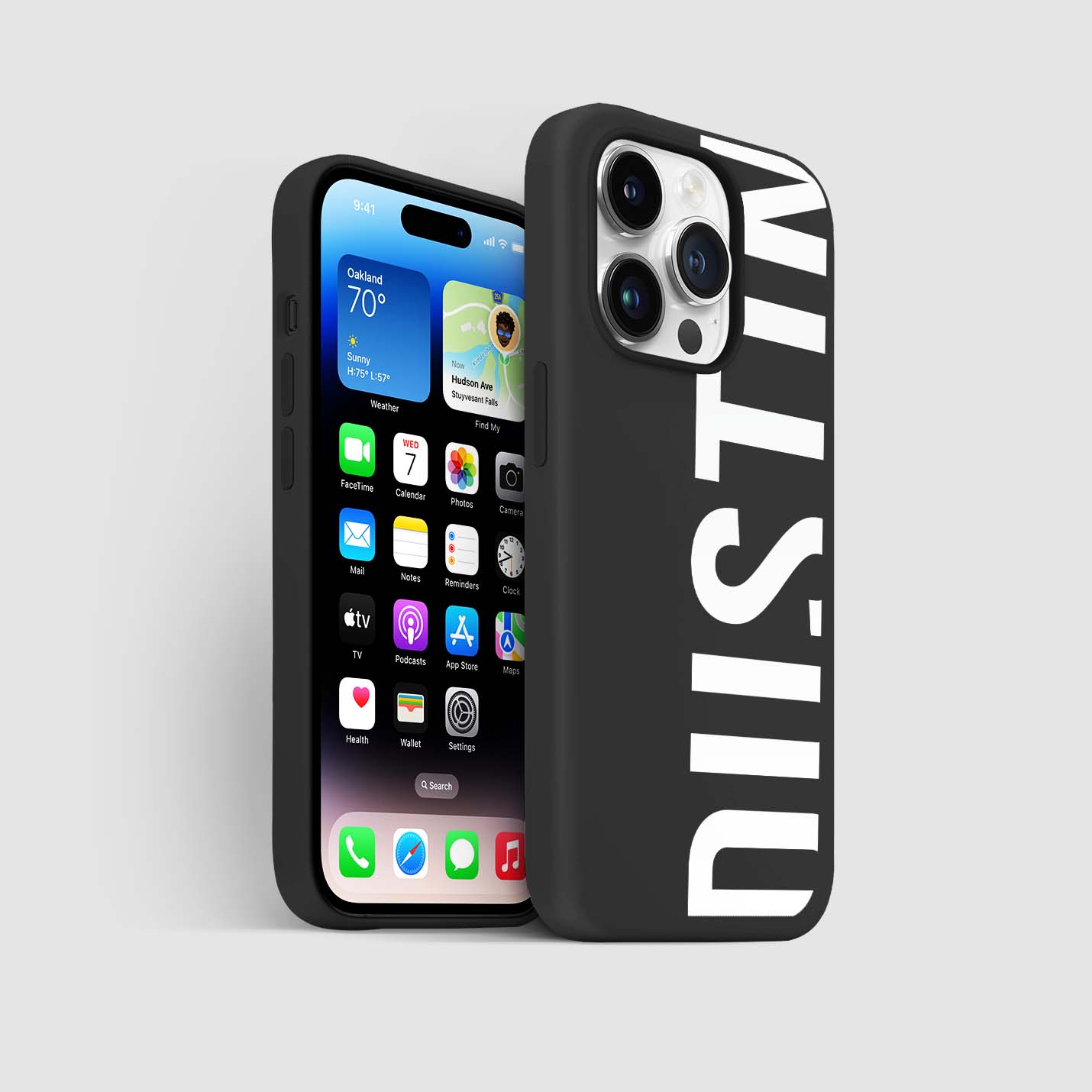 Personalisierte Handyhülle mit Name 3D - 1instaphone