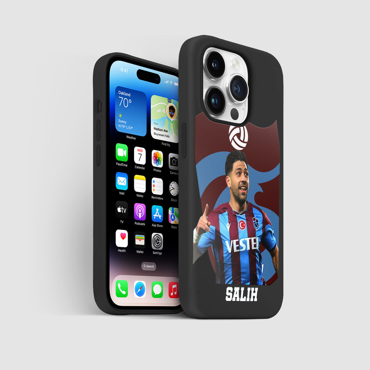 Anastasios Bakasetas Trazonspor Hülle mit Wunschname - 1instaphone