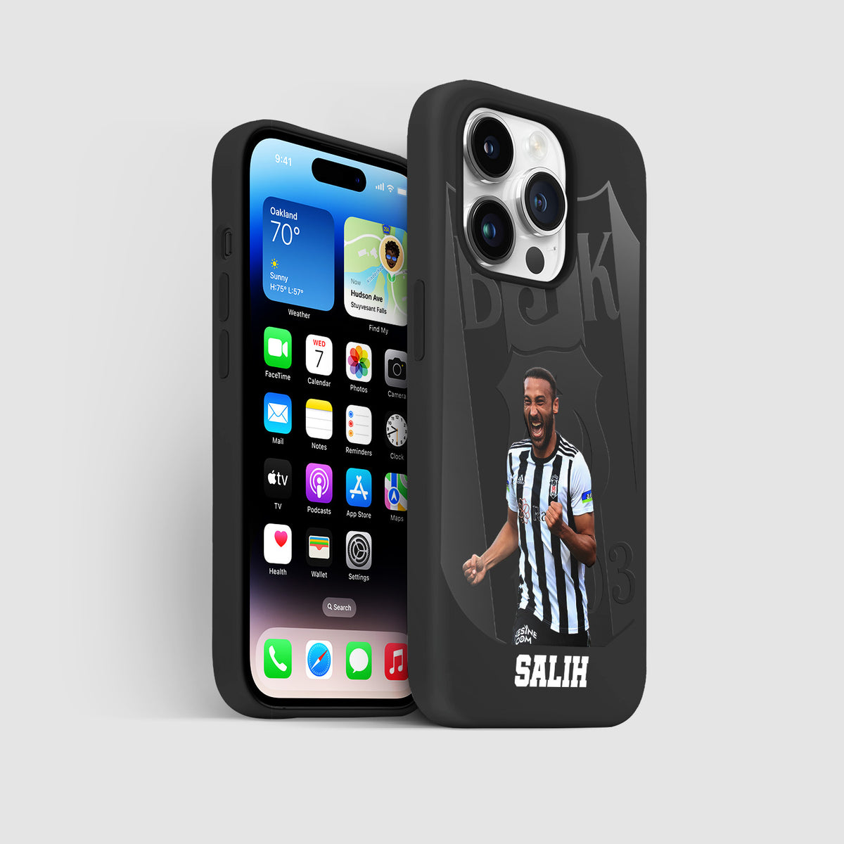 Cenk Tosun Beşiktaş Handyhülle mit Name - 1instaphone