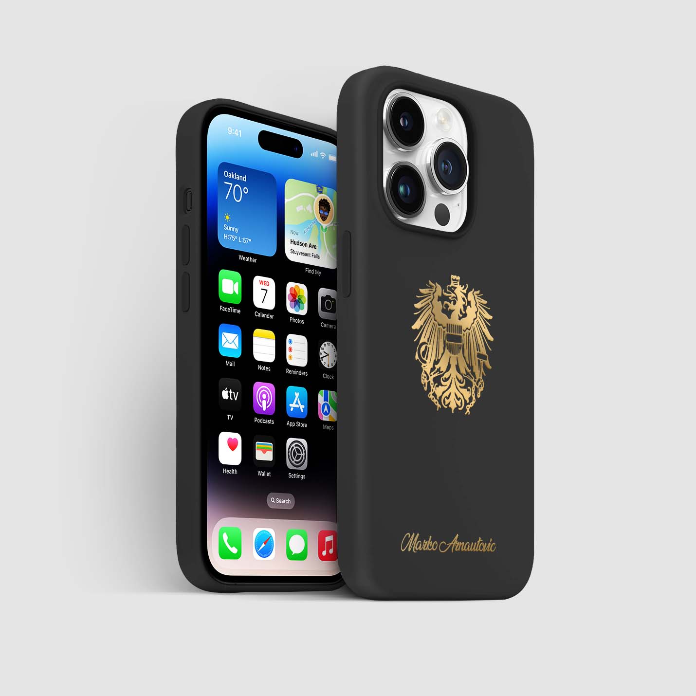 Handyhülle mit Länderwappen - Österreich - 1instaphone