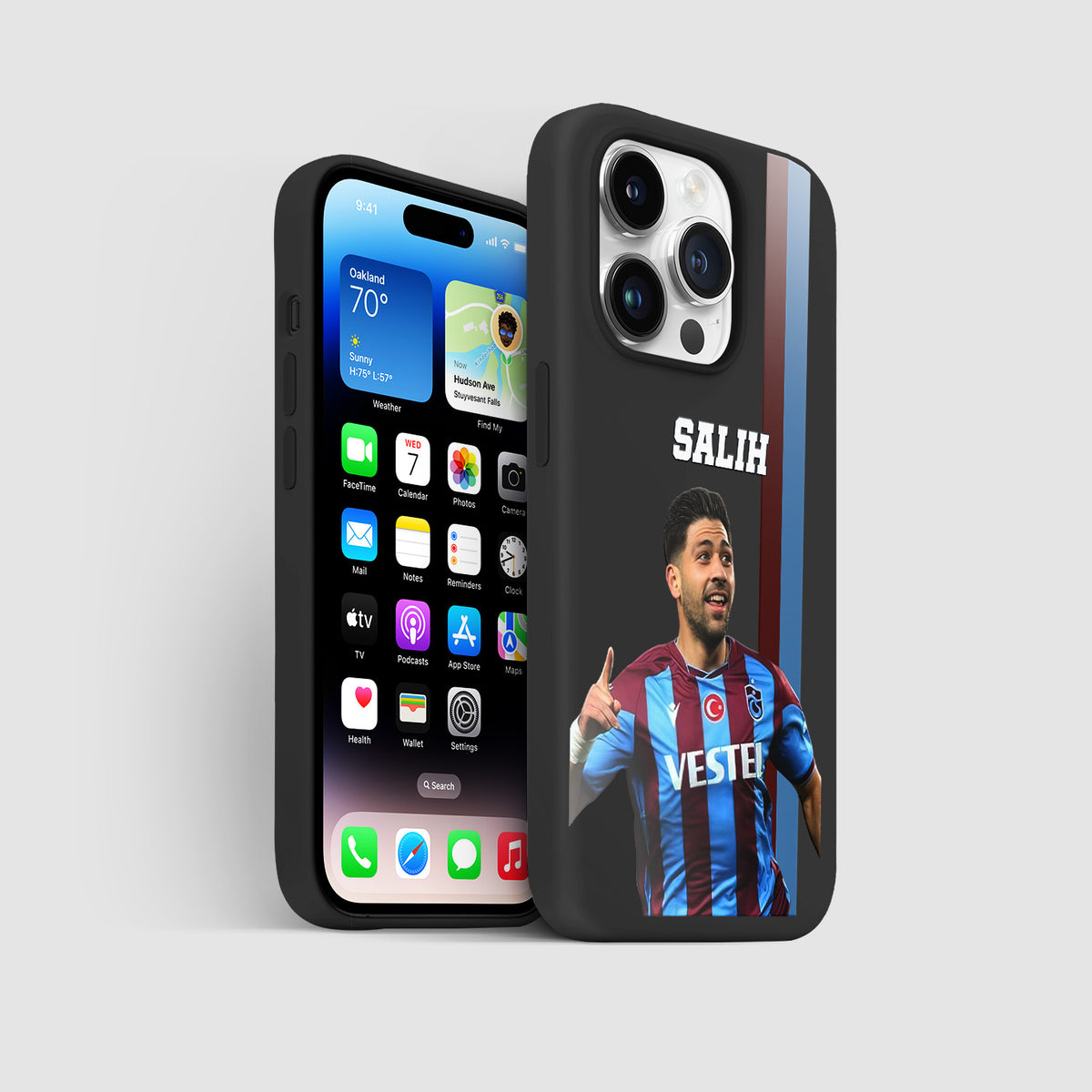 Anastasios Bakasetas Trazonspor Hülle mit Wunschname - 1instaphone