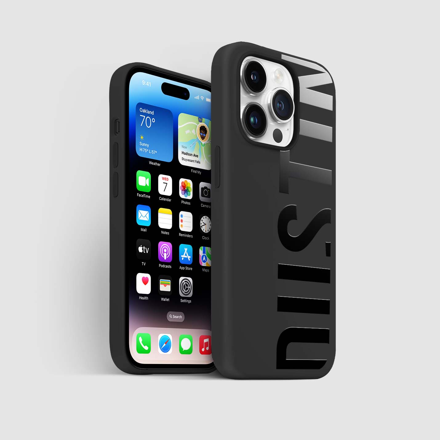 Personalisierte Handyhülle mit Name 3D - 1instaphone