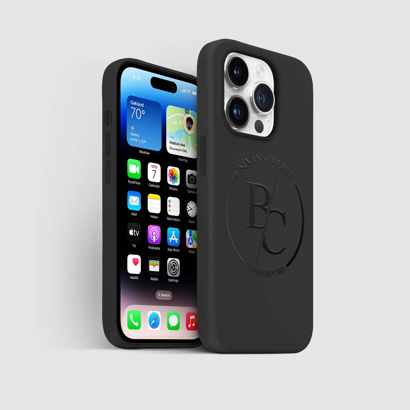 Round Couple Case - 1instaphone