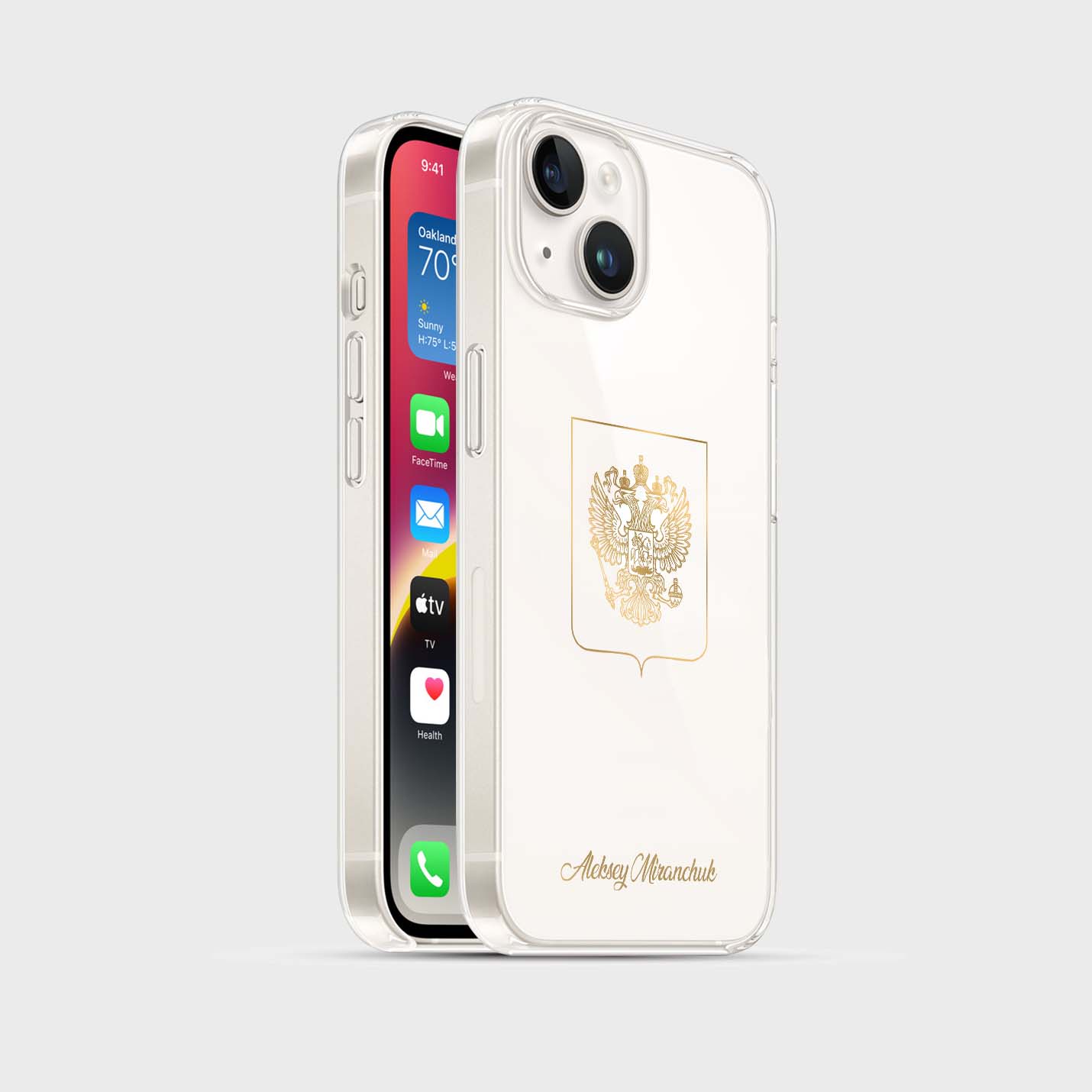 Handyhülle mit Länderwappen - Russland - 1instaphone