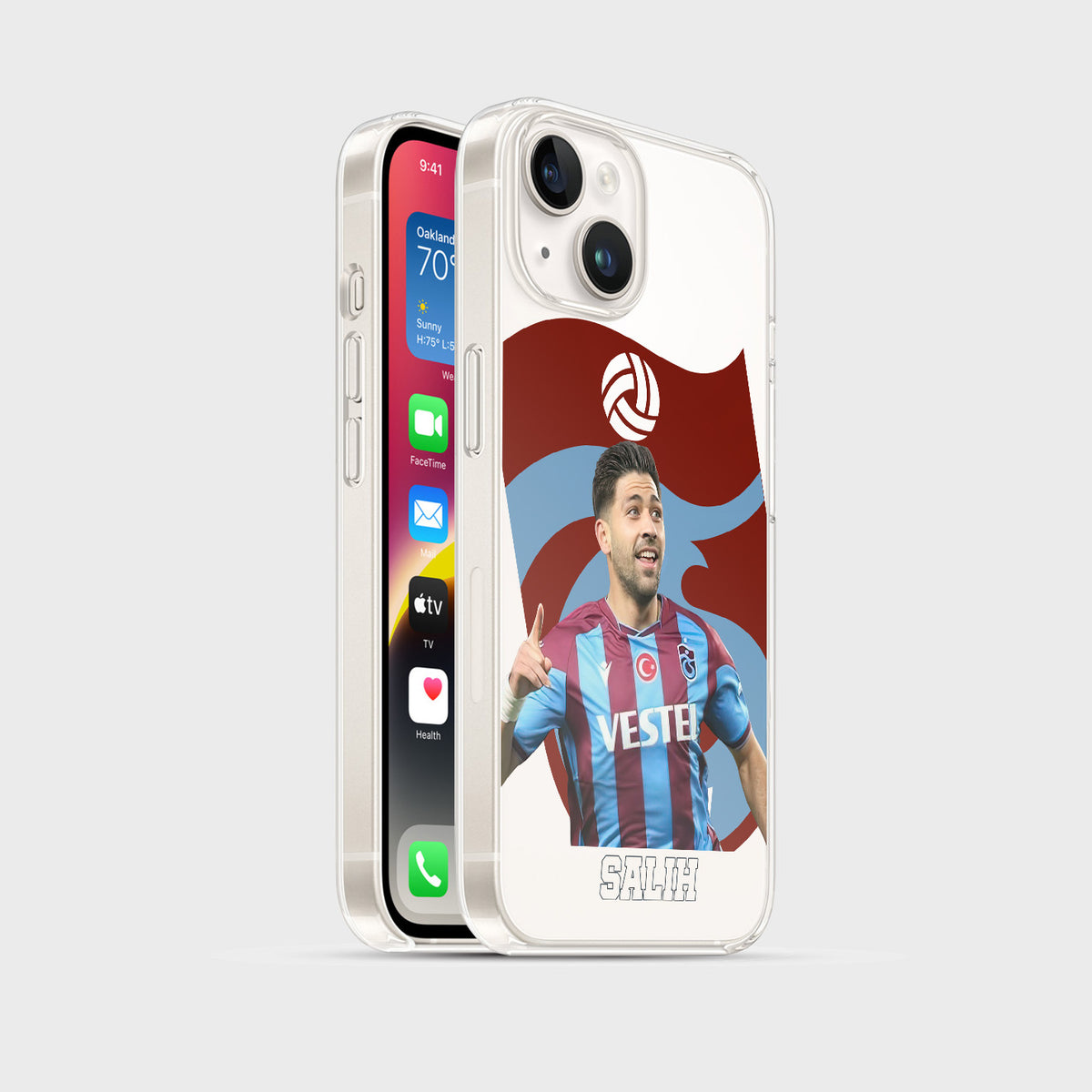 Anastasios Bakasetas Trazonspor Hülle mit Wunschname - 1instaphone