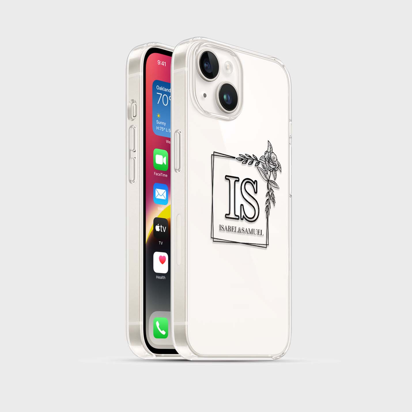 Personalisierte 3D Couple Handyhülle - 1instaphone