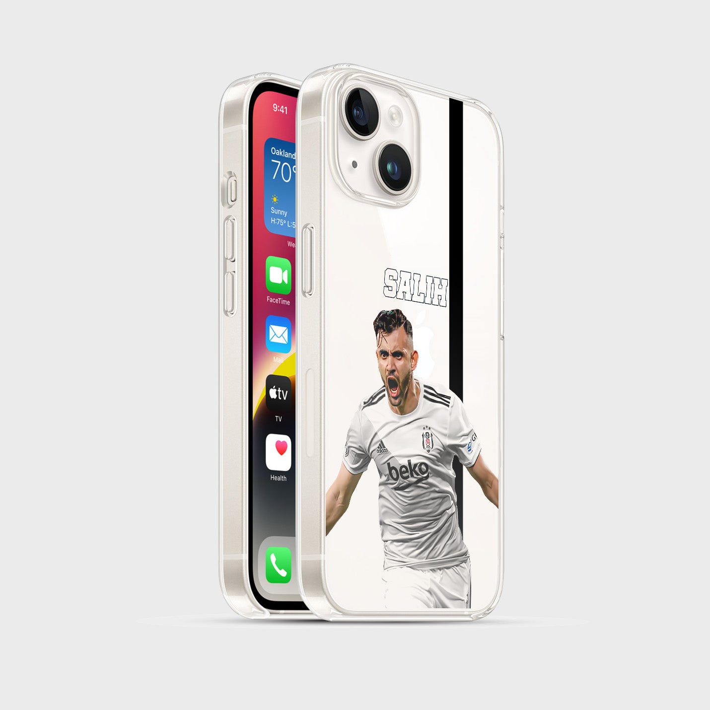 Rachid Ghezzal Beşiktaş Handyhülle mit Name - 1instaphone