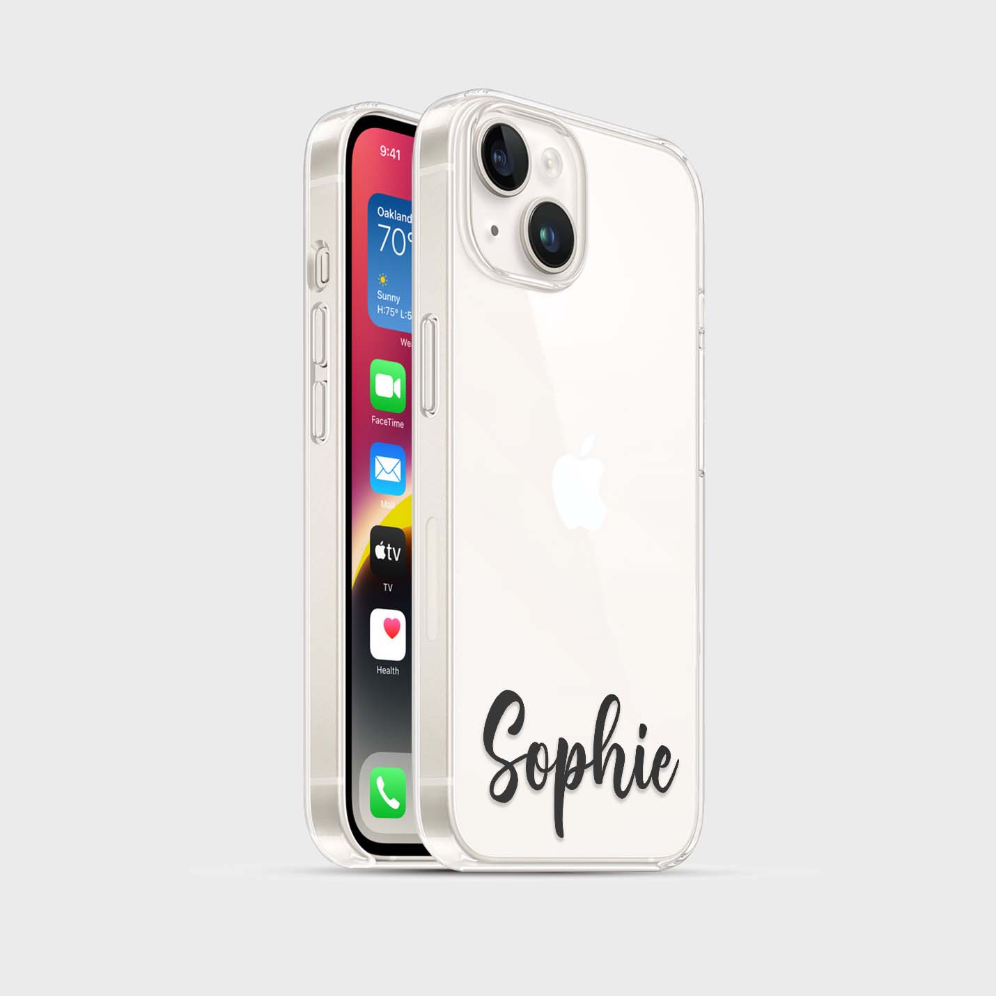 Personalisierte Handyhülle mit Name 3D - 1instaphone
