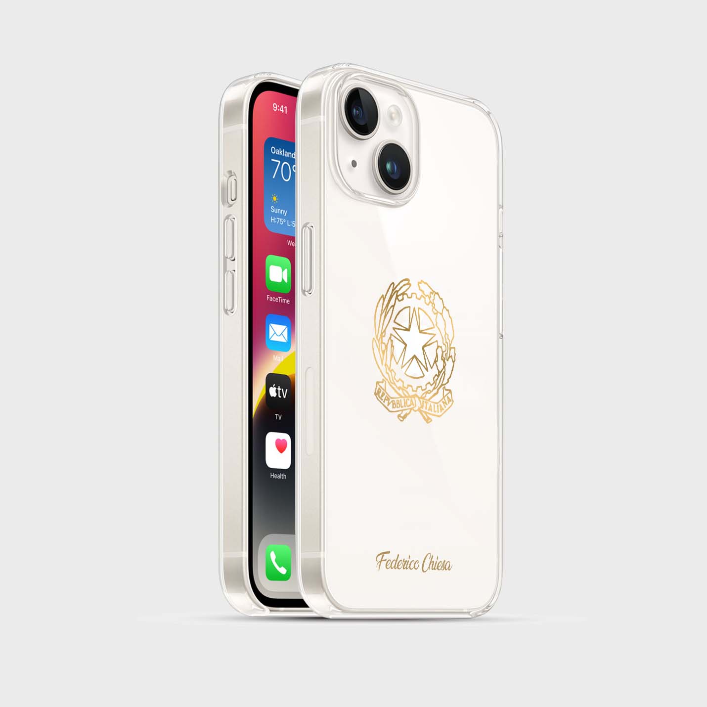 Handyhülle mit Länderwappen - Italien - 1instaphone