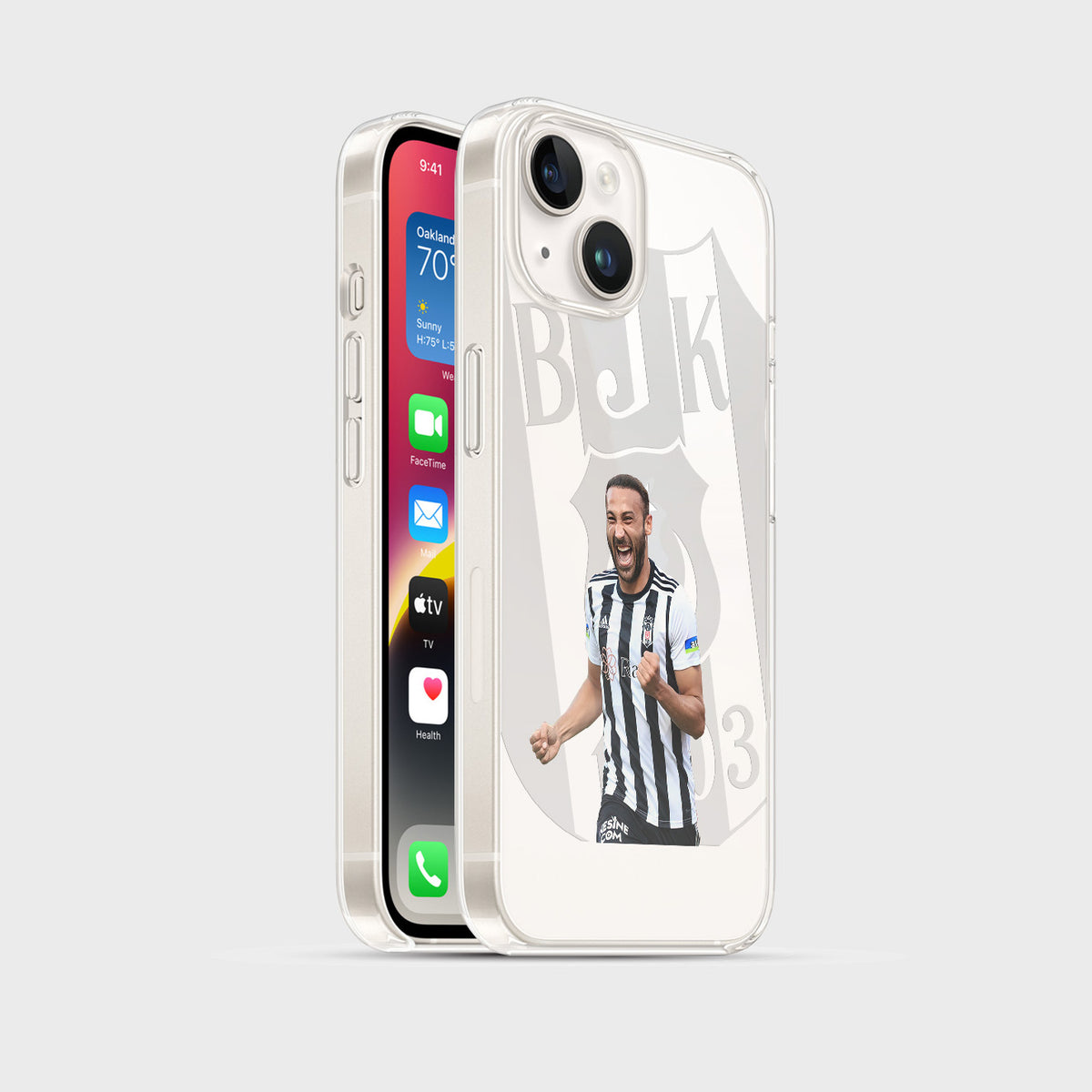 Cenk Tosun Beşiktaş Handyhülle mit Name - 1instaphone