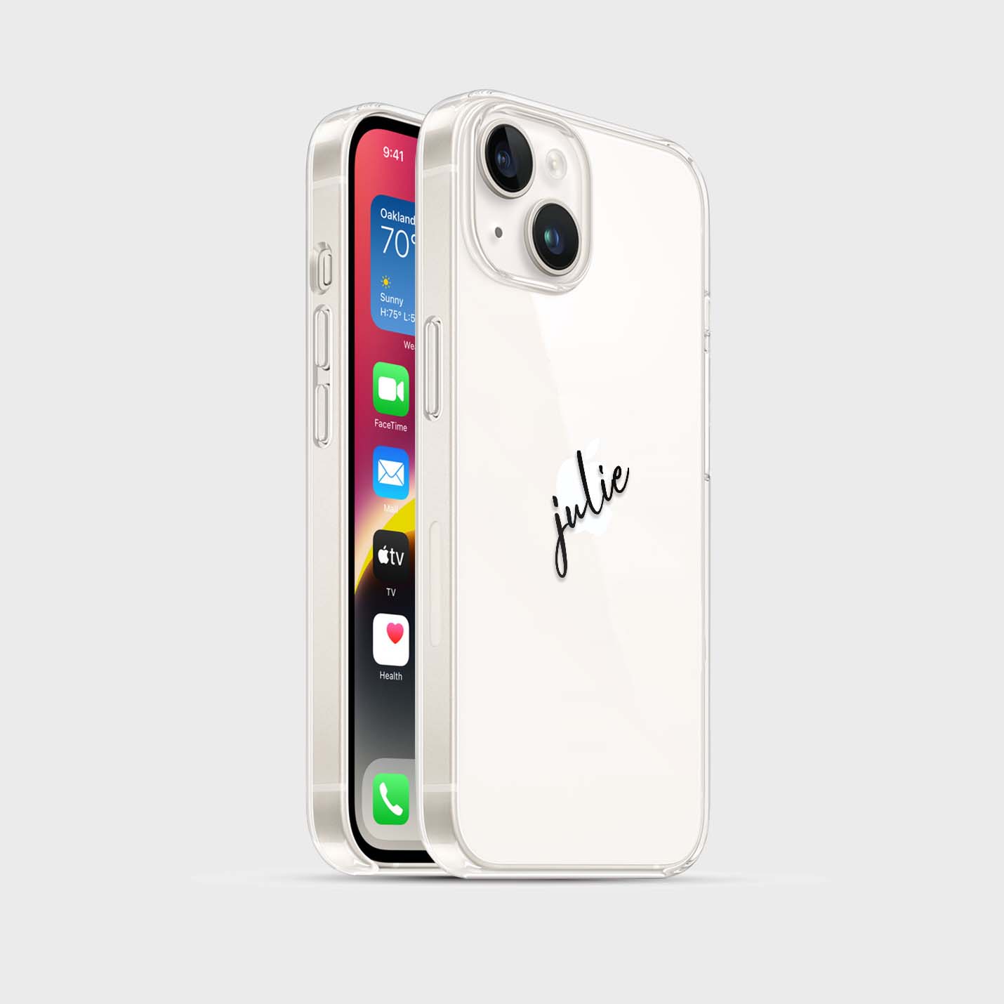 Personalisierte Handyhülle mit Name 3D - 1instaphone