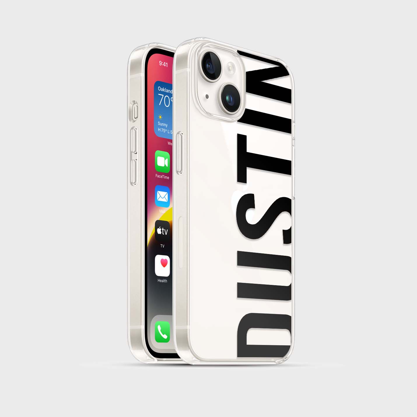 Personalisierte Handyhülle mit Name 3D - 1instaphone