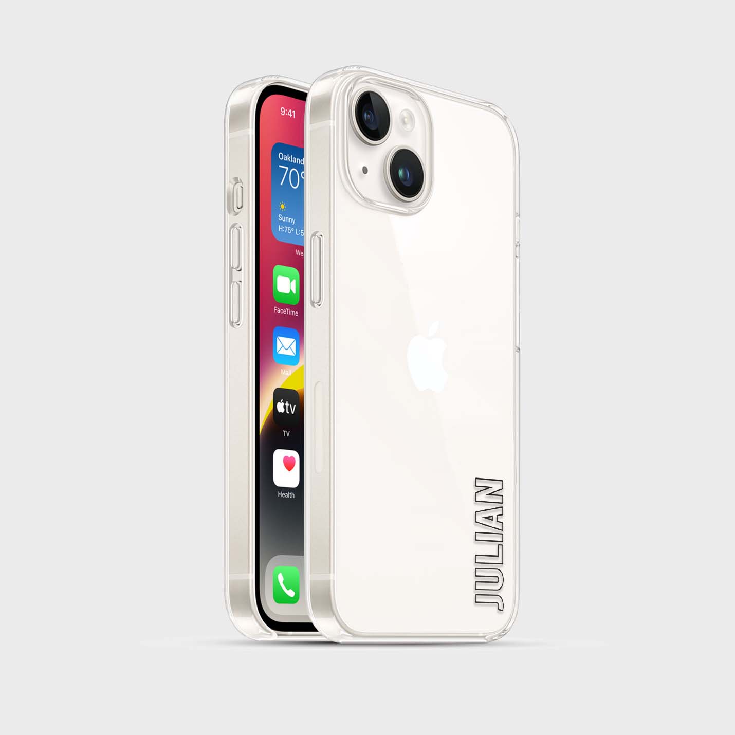 Personalisierte Handyhülle mit Name 3D - 1instaphone