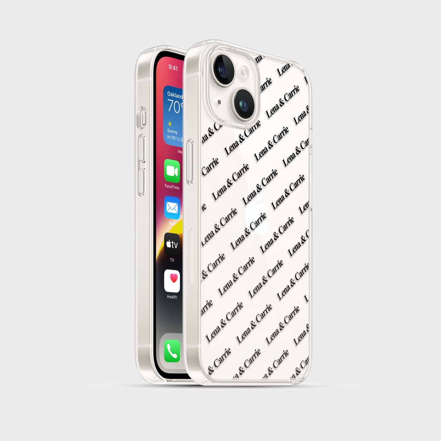 Personalisierte 3D Couple Handyhülle - 1instaphone