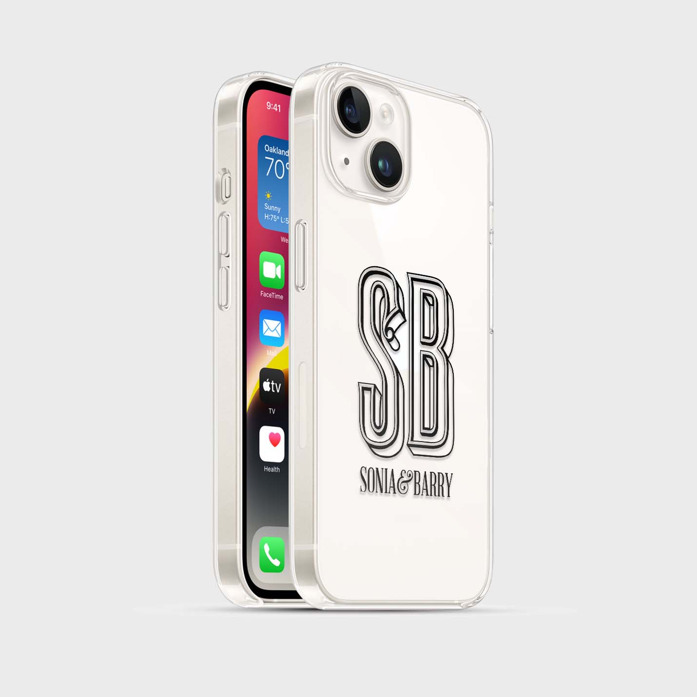 Personalisierte 3D Couple Handyhülle - 1instaphone