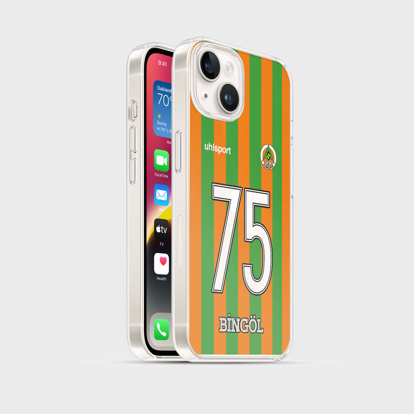 Personalisierte Alanyaspor Handyhülle - 1instaphone